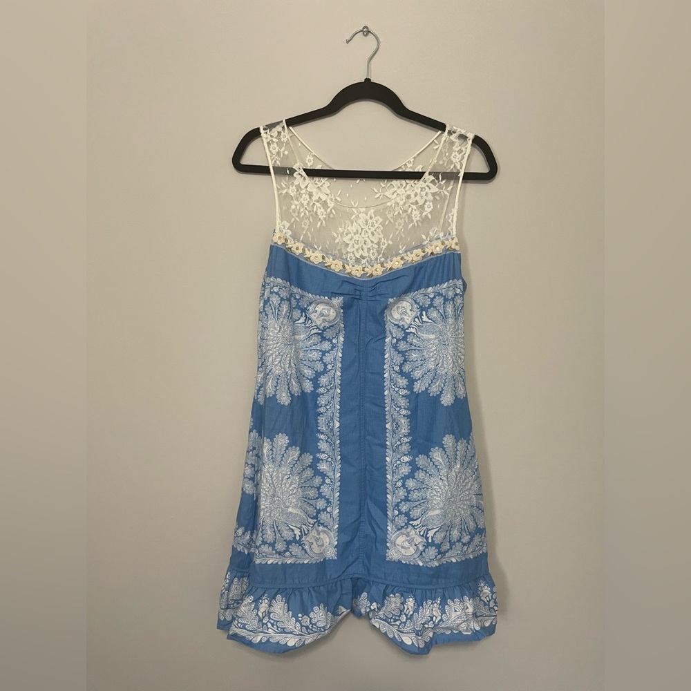 Free People
M(8) Bohemian, summer, mini dress, lace, floral